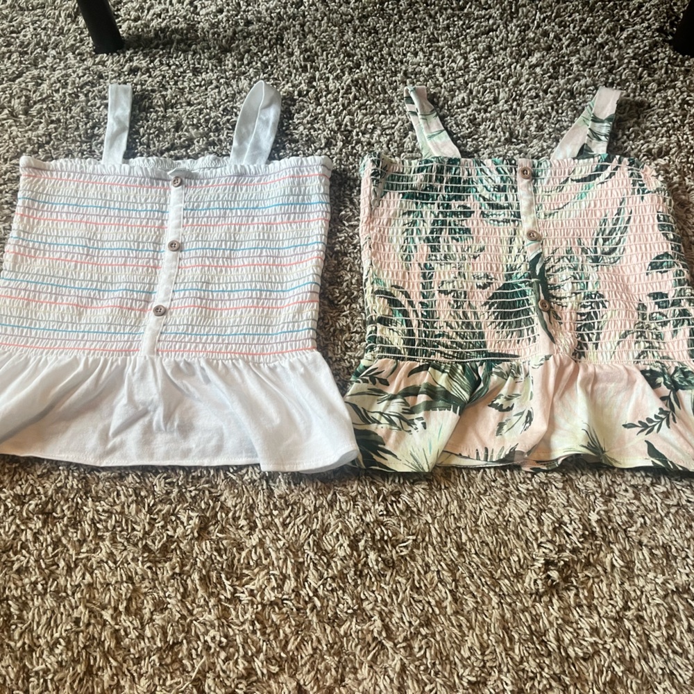 Old navy girls size 8 summer tops
